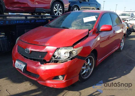 2009 Toyota Corolla S from USA, damaged, VIN 1NXBU40E59Z080882
